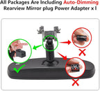 Mangoal Front 4K & Rear 1080P Dash Cam Custom fit for GMC Yukon, Yukon XL 2015 2016 2017 2018 2019 2020(Model C), Model C & Model D Have Same Models Years but Vehicle Sensor Cover are Different