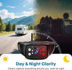 7-Inch Wireless Backup Camera for RV Trailer - HD 1080P Monitor, Night Vision, IP69 Waterproof, Easy Installation Compatible with Furrion, Split Screen 4 Channels Y31