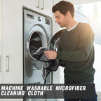 Tallew 40 Pcs Microfiber Towels:16"x16" Microfiber Drying Towels Bulk Micro Fiber Car Cleaning Cloth for Cars Drying Washing Polishing Office Windows Cleaning Household Supplies (Gray)