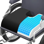 TranquilMoments U-Shaped Gel Memory Foam Seat Cushion, Wheelchair Cushion with Cooling Gel, Ergonomic Coccyx Cushion for Office Chair & Car,Relieve Tailbone Pain, Sciatica, Back Pain, Non-Slip Bottom