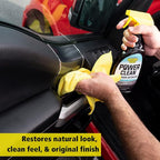 Invisible Glass 92024-4PK Power Clean Automotive Interior Detailer Cleaner Protectant and Conditioner to Restore Interior Surfaces Prevent Fading, 22 Fl Oz, Pack of 4