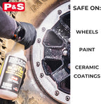 P & S PROFESSIONAL DETAIL PRODUCTS Iron Buster Wheel & Paint Decon Remover - pH Balanced, Safe on Alloy, Chrome, Steel & Aluminum Wheels - 1 Gallon