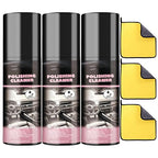 XIRUJNFD Car Interior Protectant Spray, Car Interior Cleaner, 100ml Interior Detailer Spray, Polishing Cleaner, All Purpose Vehicle Interior Polish (3)