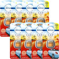 Febreze Odor Clear Car Vent Air Freshener Clip, Hawaiian Aloha 0.06 Fl.Oz - 8 Pack