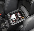 LUWU Center Console Organizer Compatible with 2019 2020 2021 2022 2023 2024 Subaru Forester Accessories Armrest Console Secondary Storage Box Insert Tray ABS Material Red