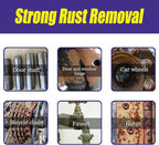 Multipurpose Rust Remover Spray, Rust Stain Powder Eraser for Cast Iron, Treatment for Metal, Iron Remover Car Detailing, Car Maintenance Cleaning Dissolver (2)