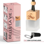 Inspired by Lua V.ezt Bell Car Air Freshener for Women | Long Lasting Luxury Diffuser | Automotive Scent Perfume | Vent Clip Air Freshener | Odor Eliminator Technology | Ladies Car Diffuser Scents 8ML