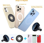 Magnetic Wireless Charging Phone Holder with 20mm Ball Mount for MagSafe, Metal 20mm Ball for MagSafe Charger Compatible with Bulletpoint Mounting Solutions