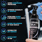 Carfidant Ultimate Clean & Protect Kit – 11-Piece Complete Car Detailing Bundle – Tire Shine, Ceramic Silk, Scratch & Swirl Remover, Plastic & Trim Restorer, Rim Reactor, Iron Remover