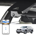 4K Dash Cam custom fit for Toyota Highlander & Hybrid Gen4 UX70 2020 2021 2022 2023 2024 2025 2026(Model A), E Limited L XLE XSE Platinum, Integrated OEM Look,UHD 2160P Video, App & WiFi, 64GB Card