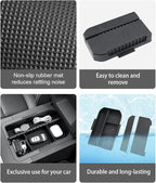 CDEFG 2024 2025 Land Cruiser Center Console Organizer Compatible with 2024 2025 Toyota Land Cruiser 250 Prado J250 LC250 Accessories Middle Console Armrest Storage Box(Not Fit Armrest with Cool Box)
