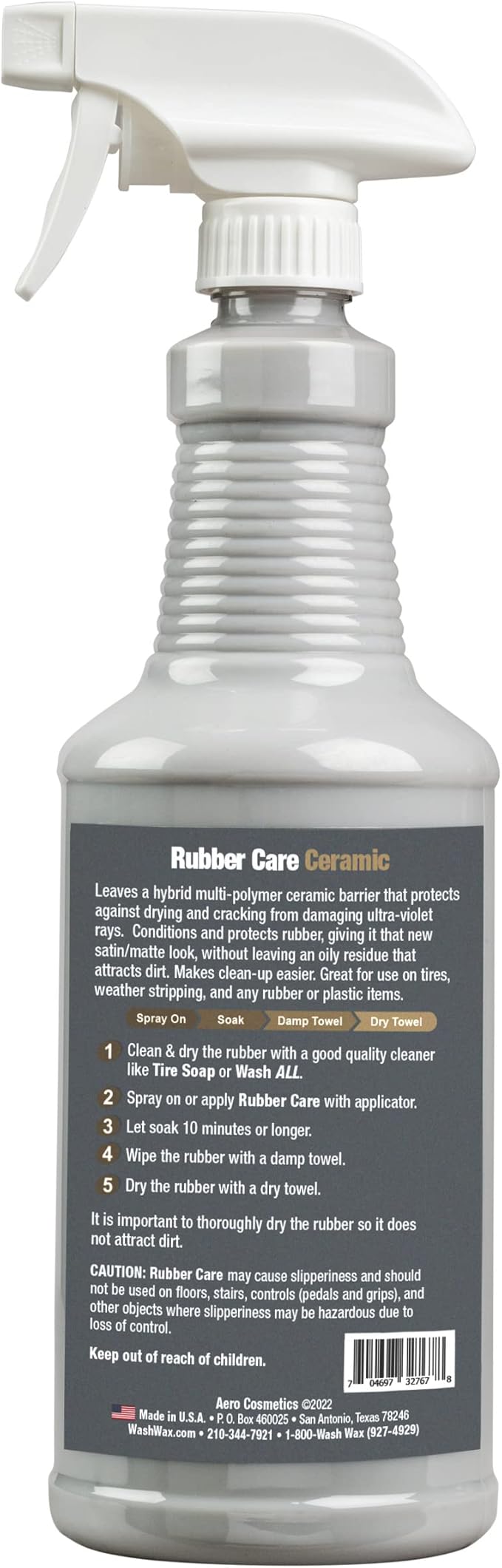 Tire Soap Degreaser & Rubber Care Tire Dressing Bundle 32oz