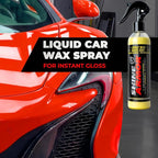 Car Spray Wax for Car Detailing - 16oz - Quick and Easy Carnauba Liquid Spray for Instant Gloss and Protection - Multi Surface Premium Brazilian Polish for All Vehicle Types