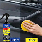 Ultimate Car Plastic and Trim Restorer – Back to Black Restores Faded Trim, UV Protection, Long-Lasting Ceramic Coating, Non-Greasy Formula for Interior and Exterior