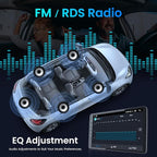 4Core 64ROM Car Radio for Dodge RAM 1500 2500 3500 2009-2012:Upgrade for Ram GPS SWC Bluetooth 5.0 10.2 Inch IPS Touchscreen Back-Up Camera Wireless CarPlay & Android Auto