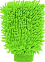 Premium Chenille Car Wash Mitt - Ultra-Soft, Scratch-Free, and Lint-Free Microfiber Mitt for Superior Car Wash Kit, Car Detailing, and Car Cleaning Supplies (1)