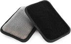 The Rag Company - Interior Scrubber - Soft Microfiber Pad Safe for All Automotive Interior Surfaces; Deep Cleaning with Scratchless and Streak-Free Finish - 4 Pk