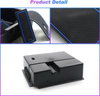 SXCY 2023 2024 Tucson Console Organizer Tray For 2022-2024 Hyundai Tucson NX4 Limited / 2023 2024 Santa Cruz Accessories Armrest Console Insert Box 2024 2023 Tucson ABS Secondary Storage (Blue Mats)