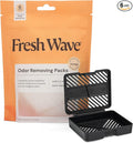 Fresh Wave Orange Odor Eliminating & Deodorizing Packs - Bag of 6 & Fresh Pod Case