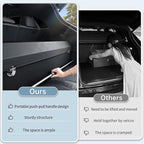 Car Trunk Organizer for Honda CR-V 2017-2022, Collapsible Sturdy Trunk Storage Container with Lid and Handle Large Leather Car Trunk Storage (Black, 39.7 x 11.4 x 12.2in)