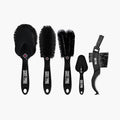 Muc-Off 206 5 Piece Premium Brush Kit - Includes 5 Bike Cleaning Brushes With Durable Nylon Bristles And Ergonomic Rubberised Handles To Minimise Impact