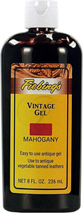 Fiebing's Vintage Gel - Mahogany 8oz - Antique Gel for Leather