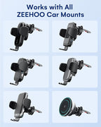 ZEEHOO Car Mount Vent Clip Replacement, Universal Air Vent Clip [0.67in(17 mm) Ball Joint] for Wireless Car Charger&Car Phone Holder, Vent Ball Mount for Garmin Nuvi Serie 3.5-7" Sat Nav