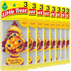 Little Trees Car Air Freshener | Hanging Tree Provides Long Lasting Scent for Auto and Home | Mango Berry Smoothie, 24 Air Fresheners