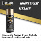 Kogler Goliath Steel Non-Chlorinated Brake Cleaner Spray, Low-VOC Fast-Drying Brake Parts Degreaser, Removes Grease, Oil & Brake Dust, 14 oz, Case of 12
