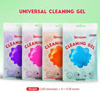 YOPINSAND Car Cleaning Gel, 4 Pack Car Cleaning Putty, Universal Auto Deatiling Tools, Reusable Interior Cleaner for Car Keyboard Air Vent, Car Slime Cleaner Dust Cleaning Gel
