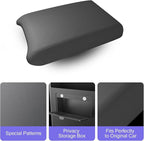 LUWU Center Console Cover Hidden Storage Box Compatible with 2026 Passport & 2023-2026 Pilot/Ridgeline Accessories Silicon Material Armrest Cover Center Console Hidden Organizer Box (2 in 1 Design)
