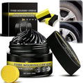 Tyre Nourish Cream, UV Protection and Waterproof Powerful Wheel Cleaning Refurbish Wax, 2026 New Tyre Nourish Cream Maintain Luster, Long-Lasting Tire Shine Gelfor for Car Tires (1PC)