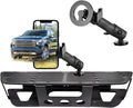 2024 2025 2026 Silverado 1500 Magnetic Phone Mount Compatible with 2019-2026 Chevy Silverado & 2019-2021 GMC Sierra Accessories Metal Cell Phone Holder Dash Platform Mount(No-Drill Installation)