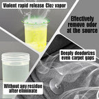 Car Deodorizer Odor Eliminator, Chlorine Dioxide Odor Removal, Fast-Release Clo2 Vapor Eliminate Odor for Car and Home, 100% Without Fragrance or Residue.