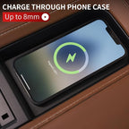Xipoo Wireless Charger Compatible with 2014-2021 Toyota Tundra Wireless Charger Magnetic Charging Tray Pad Replacement for 2014-2021 Toyota Tundra Accessories
