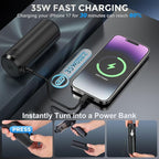 Car Vacuum Portable Cordless,3 in 1 Power Bank & Air Duster & Vacuum-20000Pa,120W High Power Handheld Vacuum Cordless with Led Light,Nozzles for Car,Home,Office,Pet Hair