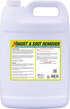 Corrosion Technologies Xhaust & Soot Remover, Superconcentrated Cleaner Degreaser For Exhaust Soot, Belly Grime, Brake Dust & Bug Splats, Multi Purpose Aircraft & Fleet Cleaning Solution, 1 Gallon
