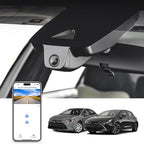 mangoal 4K Dash Cam Custom fit for Toyota Corolla & Hybrid 2020 2021 2022,LE XLE XSE SE,Corolla Hatchback 2019-2022 Gen12 E210 (Model B), Integrated OEM Look, App & WiFi, 64GB Card