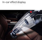 Car Vacuum Cleaner - Portable, High Power, Mini Handheld Vacuum w/ 3 Attachments, 14.76Ft Cord - 12v, Small Auto Accessories Kit for Interior Detailing ( Color : Black , Size : 37*10.5*13.5cm )