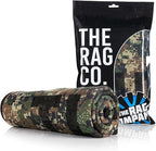 The Rag Company - Slim Dryer Towel - Special Edition Digital Woodland Camo - Ultra-Absorbent Korean Microfiber, Suede Edge, Car Drying Towel, 25" x 35" Camo