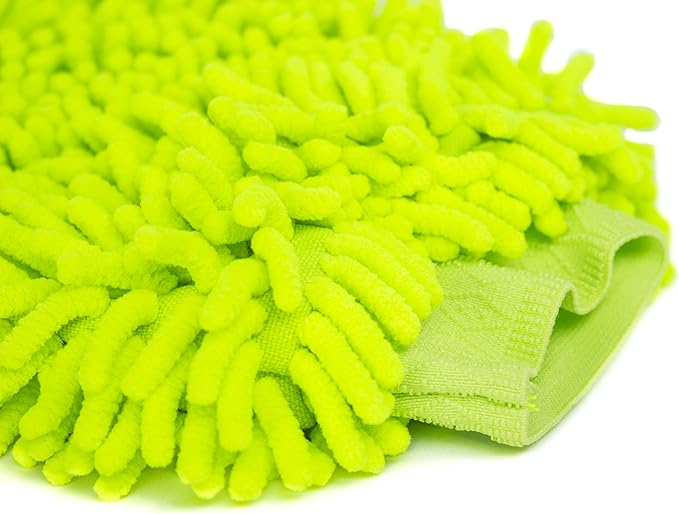 Zwipes Chenille Microfiber Premium Scratch-Free Car Wash Mitt, 2-Pack, Color may vary