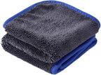 Microfiber Car Cleaning Towel - Super Absorbent Thick Drying Cloth for Detailing and Washing(Blue 60x90cm)