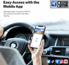Mangoal 4K Dash Cam Custom for Lexus ES 2019 2020 2021 2022 2023 2024 2025 (Model B),ES350 ES300h F Sport ES250 and More,OEM Look, UHD 2160P Video,WiFi & App,Loop Recording,Easy to Install,64GB Card