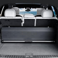 Trunk Organizer for SUV, Leather Car Organizers and Storage with lid & Sturdy Handle, Waterproof Hard Car Trunk Storage Box for Sedan, Travel, Grocery, Daily (Black, 37''*11.41''*12.5'')
