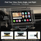 ATOTOZONE S8 MS 10.1'' QLED Single & Double DIN Android Car Stereo, 4G LTE, Floating Touchscreen, Wireless CarPlay & Android Auto, ChatGPT-Powered AI, Dual BT, DSP 36-Band EQ, SCVC, Backup Camera