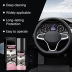 Car Interior Protectant Spray, 2026 New Polishing Cleaner Car Interior, Finish No Greasy Wet Look, Restore to Factory Like Condition, Suitable for Rubber, Plastic and Leather (2)