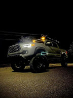 Willpower 49 inch LED Light Bar Single Row White Amber Dual Color 270W Off Road Light Bar Spot Flood Combo LED Work Light Truck UTV 4x4 Cars SUVs ATVs Boats Fog Driving Light with Wiring Harness kit