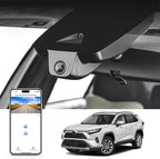 mangoal 4K Dash Cam Custom for Toyota RAV4 & RAV4 Hybrid 2022 2023 2024 2025 (Model B) with Vent Hole,Le Limited Se Adventure Xle Premium Xse,OEM Look, Uhd 2160P Video, WiFi & App, 64GB Card