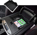 RUNROAD Center Console Upgraded Organizer Compatible with Acura RDX 2019 2020 2021 2022 2023 2024 Accessories, Armrest Storage Box Insert Card Container ABS Coin Holder Console Tray, Black