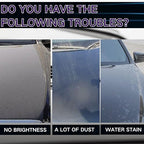 2Pcs Multi-Functional Car Coating Spray,3 in 1 Ceramic Polish and Hydrophobic,2025 Protection Quick Coating Spray,Waterless Car Wash,Nanotechnology
